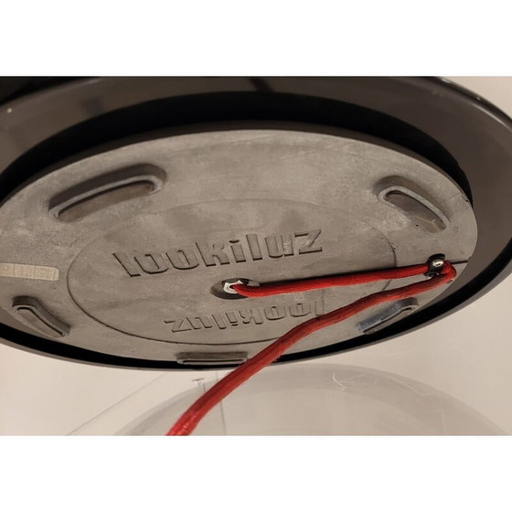 Image 1 of Schwarze Metall-Akzentlampe, 1970-1980