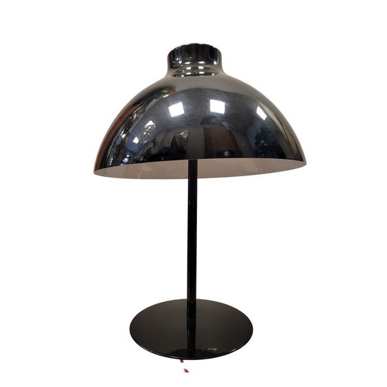 Image 1 of Schwarze Metall-Akzentlampe, 1970-1980