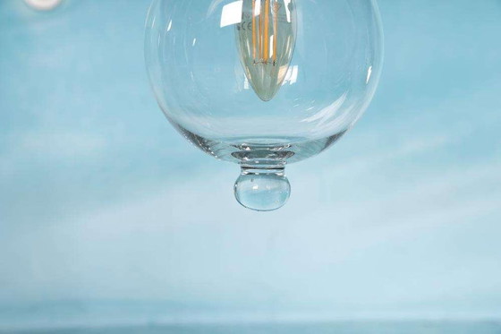 Image 1 of Vintage Cascade Pendelleuchte, Space Age Wasserfall Midcentury