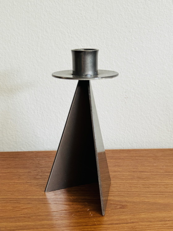 Image 1 of Klassischer dänischer modernistischer Kerzenleuchter