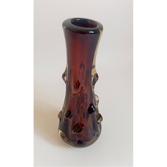 Image 1 of Vase aus Muranoglas, 1970