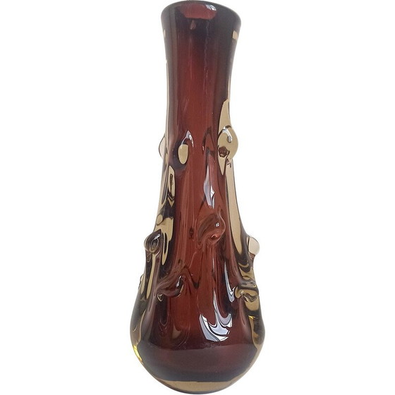 Image 1 of Vase aus Muranoglas, 1970