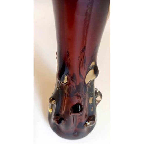 Image 1 of Vase aus Muranoglas, 1970