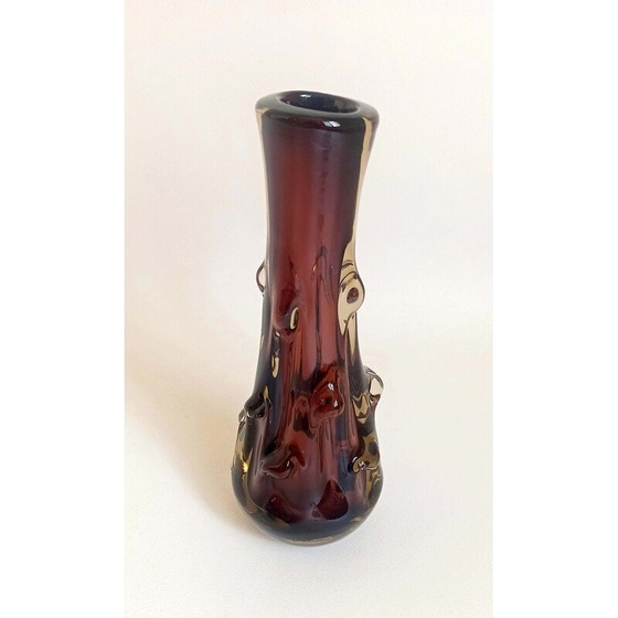 Image 1 of Vase aus Muranoglas, 1970
