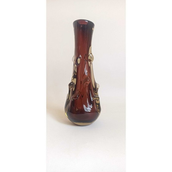 Image 1 of Vase aus Muranoglas, 1970
