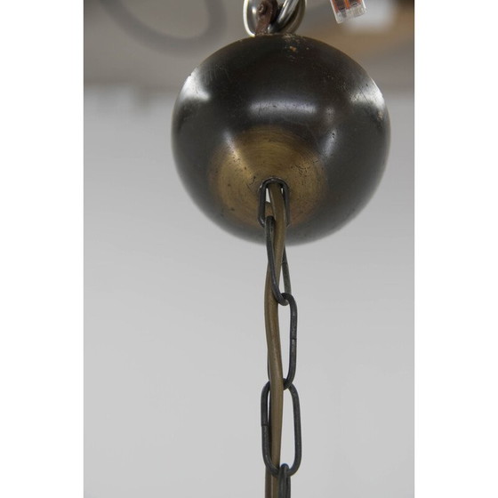 Image 1 of Hängeleuchte aus Glas, 1980