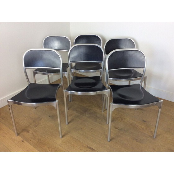 Image 1 of Vintage-Essgarnitur mit Rauchglastablett