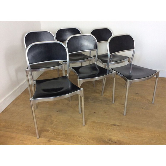 Image 1 of Vintage-Essgarnitur mit Rauchglastablett