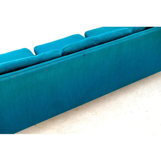 Image 1 of Vintage Sofa aus Teakholz und Wolle von Torbjørn Afdal für Bruksbo, Norwegen 1970er