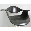 Schwarzer DAF-Stuhl von George Nelson - 1950er Jahre