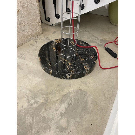 Image 1 of Vintage Stehleuchte "Upana" aus Marmor von Ettore Sottsass, 1970