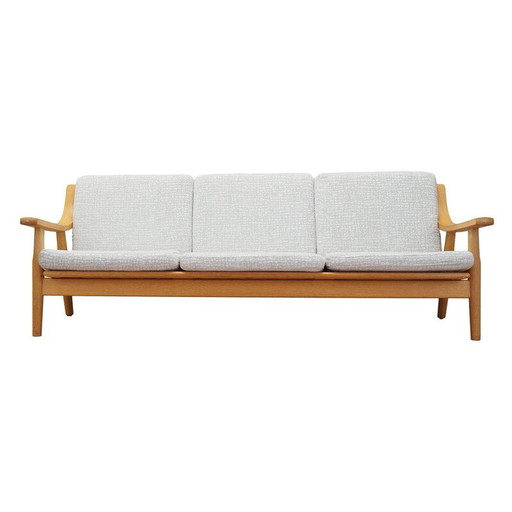 Vintage-Sofa aus Eiche von Hans J. Wegner für Getama, 1960er Jahre