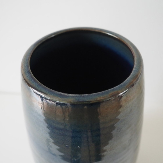 Image 1 of 1960er Jahre Niederländische Steingut-Keramik-Vase