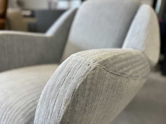 Image 1 of Leolux Anton Sessel Fez Stripe Stoff