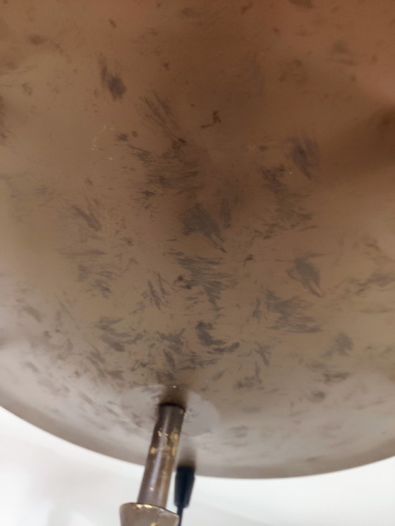 Image 1 of Massive Hängelampe von Val Saint Lambert, zugeschrieben Nanny Still McKinny