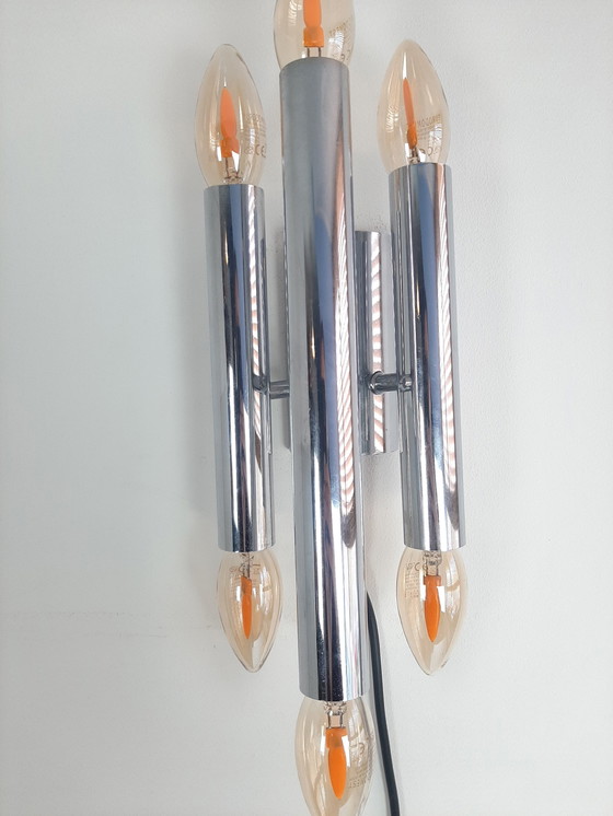 Image 1 of Wandleuchte im Stil von Gaetano Sciolari