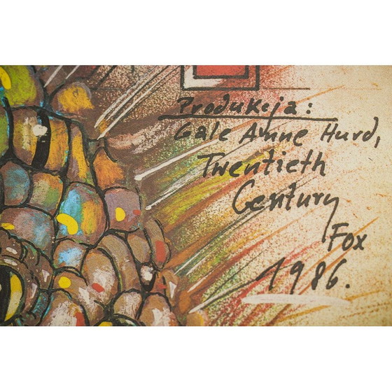 Image 1 of Altes Filmplakat "Aliens" von Andrzej Pągowski, Polen 1987