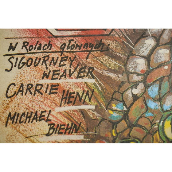 Image 1 of Altes Filmplakat "Aliens" von Andrzej Pągowski, Polen 1987