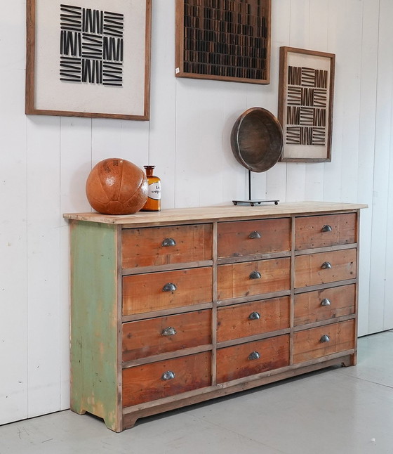 Image 1 of Vintage Kommode, Sideboard mit Schubladen