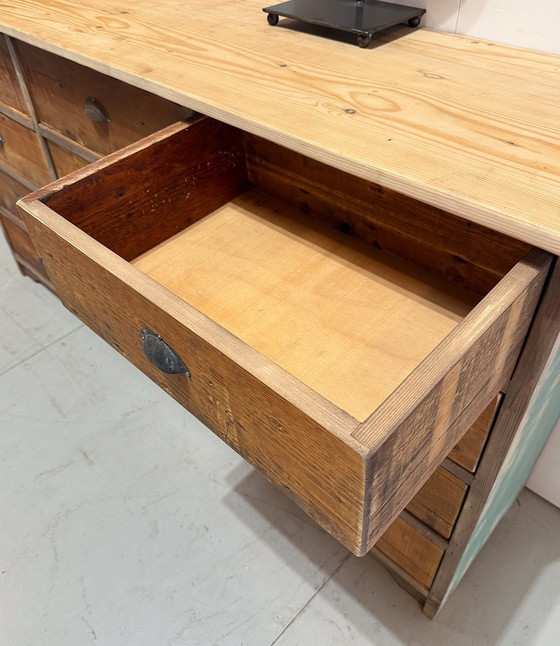 Image 1 of Vintage Kommode, Sideboard mit Schubladen