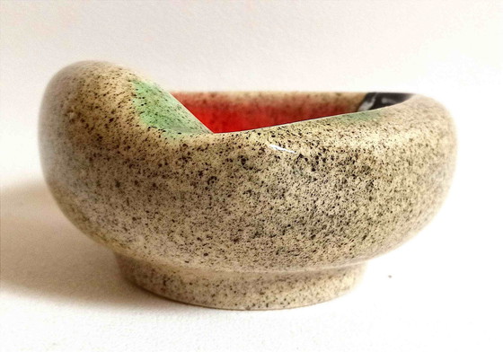 Image 1 of Aschenbecher Oder Taschenleerer Signiert 60er Jahre Breite 15,5 Cm