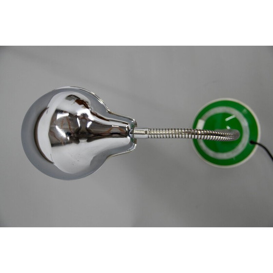 Image 1 of Vintage-Tischlampe mit flexiblem Schirm, 1950er Jahre