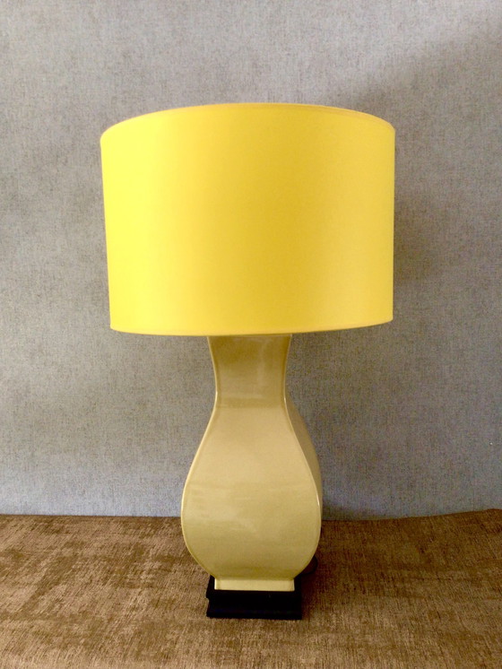 Image 1 of 2x Mid Century Tischlampe XL Größe