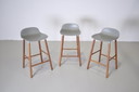 2x Normann Copenhagen Form Barhocker