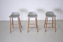 2x Normann Copenhagen Form Barhocker