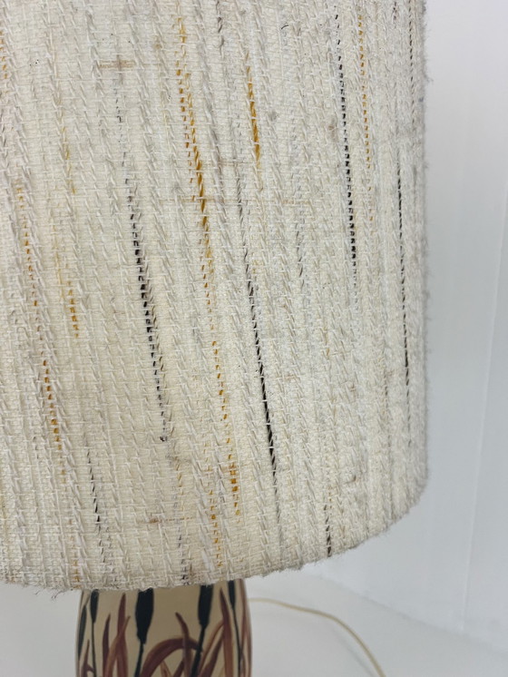 Image 1 of Vintage Dänische Keramik Tischlampe '60s