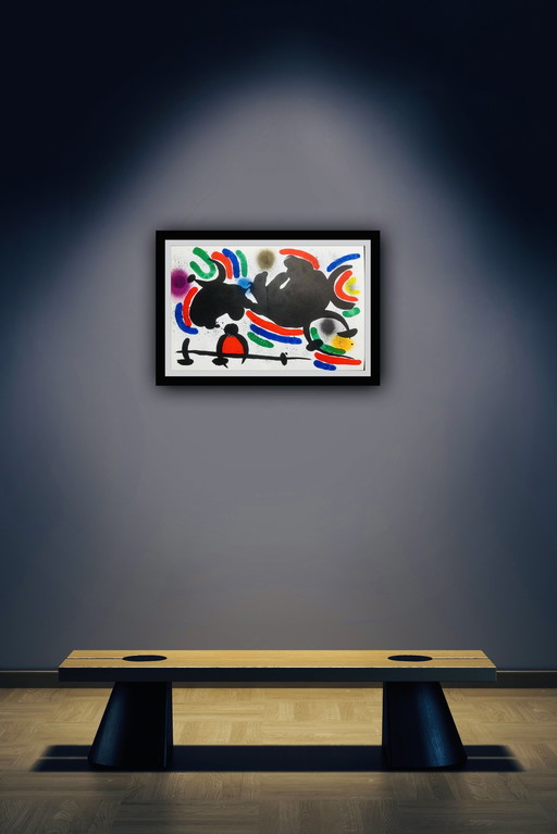 Joan Miro (1893-1983) "Lithographie Original Iv".