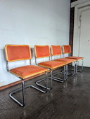 4x Marcel Breuer-Cesca-Stühle