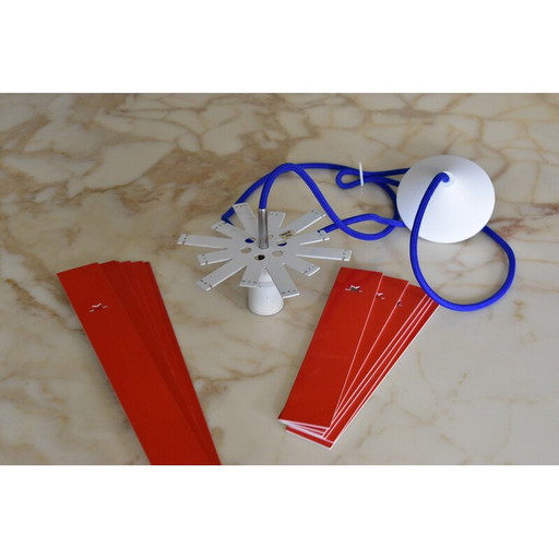 Vintage Cocktail Pendelleuchte von Henning Rehhof für Fog and Mørup, Dänemark 1970er Jahre