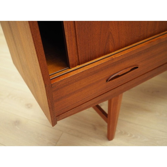 Image 1 of Vintage Teakholz Highboard, Dänemark 1960er Jahre