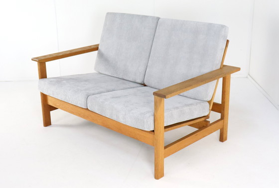 Image 1 of Søren Holst für Frederica Stolefabrik Sitzbank Modell 2452 Dänisch Vintage