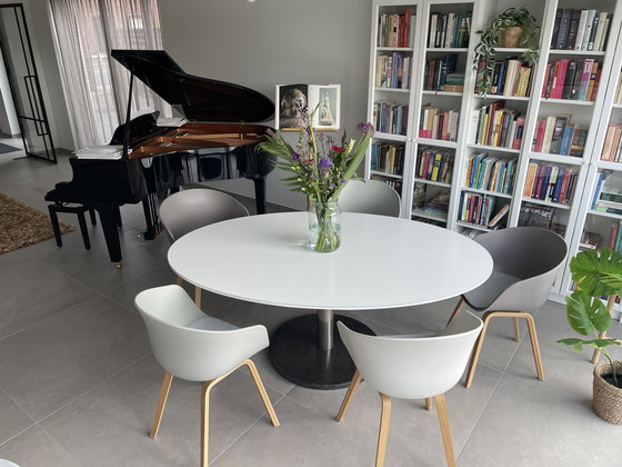 Image 1 of Vintage ovaler Esstisch Alfred Hendrickx