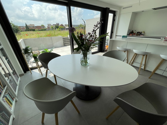 Image 1 of Vintage ovaler Esstisch Alfred Hendrickx