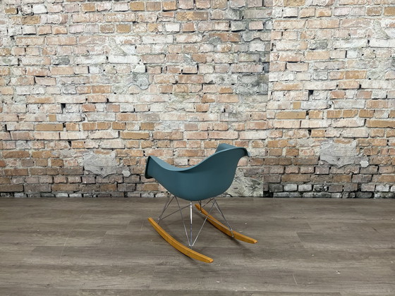 Image 1 of Vitra RAR blauer Schaukelstuhl