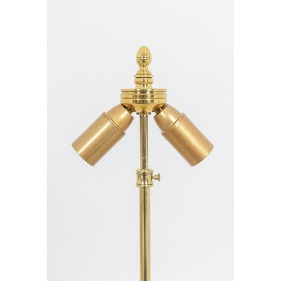 Image 1 of Paar alte Céladon-Lampen aus Porzellan und Bronze, Frankreich 1880