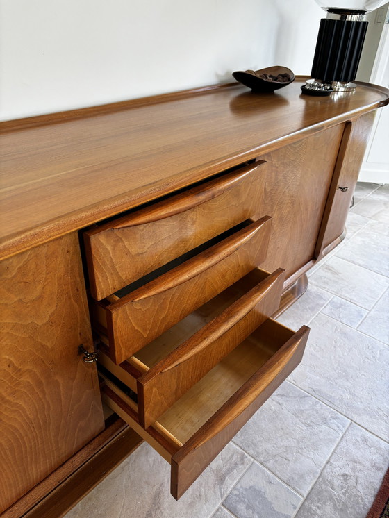 Image 1 of Dänisches Sideboard Schrank mit runden Seiten