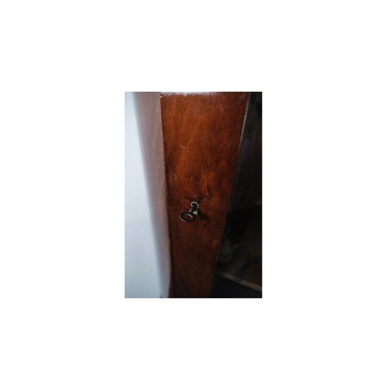 Image 1 of Vintage-Eckschrank mit Mahagoni-Regalen, 1840