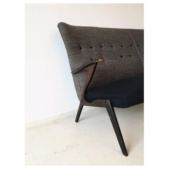 Image 1 of Kleines belgisches Dreisitzsofa - 1950er Jahre