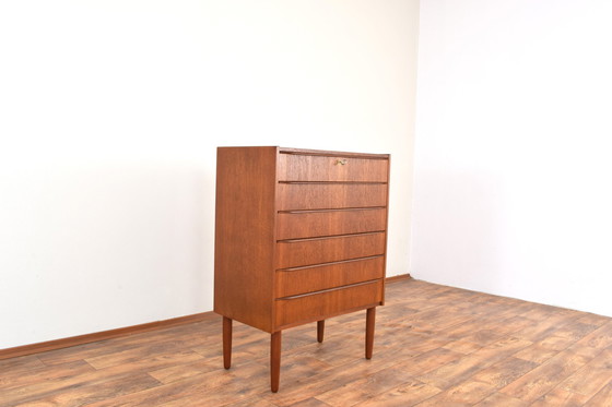 Image 1 of Mid-Century Dänische Teak Kommode, 1960S.