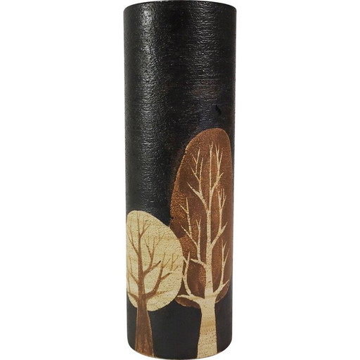 Vintage Keramikvase für Sgrafo Modern, Deutschland 1970