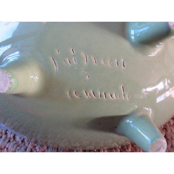 Image 1 of Eiförmige Schale aus Keramik, 1950