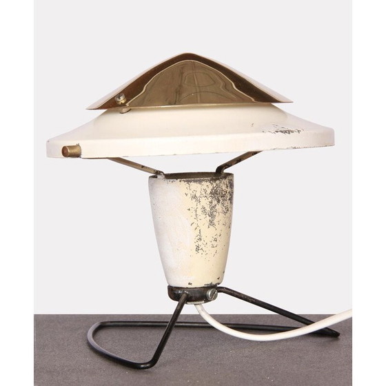 Image 1 of Vintage-Lampe aus Messing und Metall von Zukov, Tschechische Republik 1950