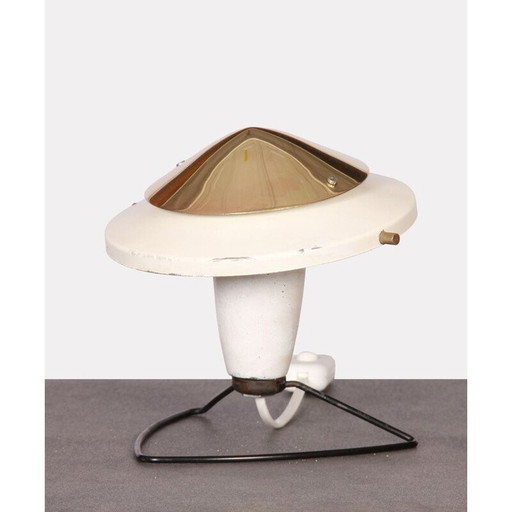 Vintage-Lampe aus Messing und Metall von Zukov, Tschechische Republik 1950