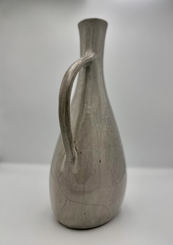 Image 1 of Großer Keramikkrug – Paul Dresler, Töpferei Grootenburg Krefeld, 1950Er Jahre