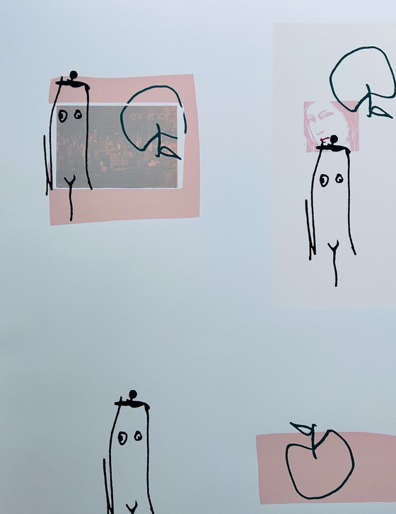 Image 1 of Siebdruck Edwin Smet - Ode an das sündige New York