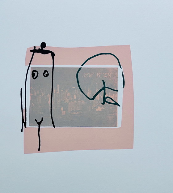 Image 1 of Siebdruck Edwin Smet - Ode an das sündige New York